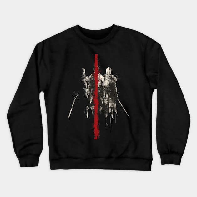 Survived the Abyss - Dark Soul Veteran Crewneck Sweatshirt by goddessesRED